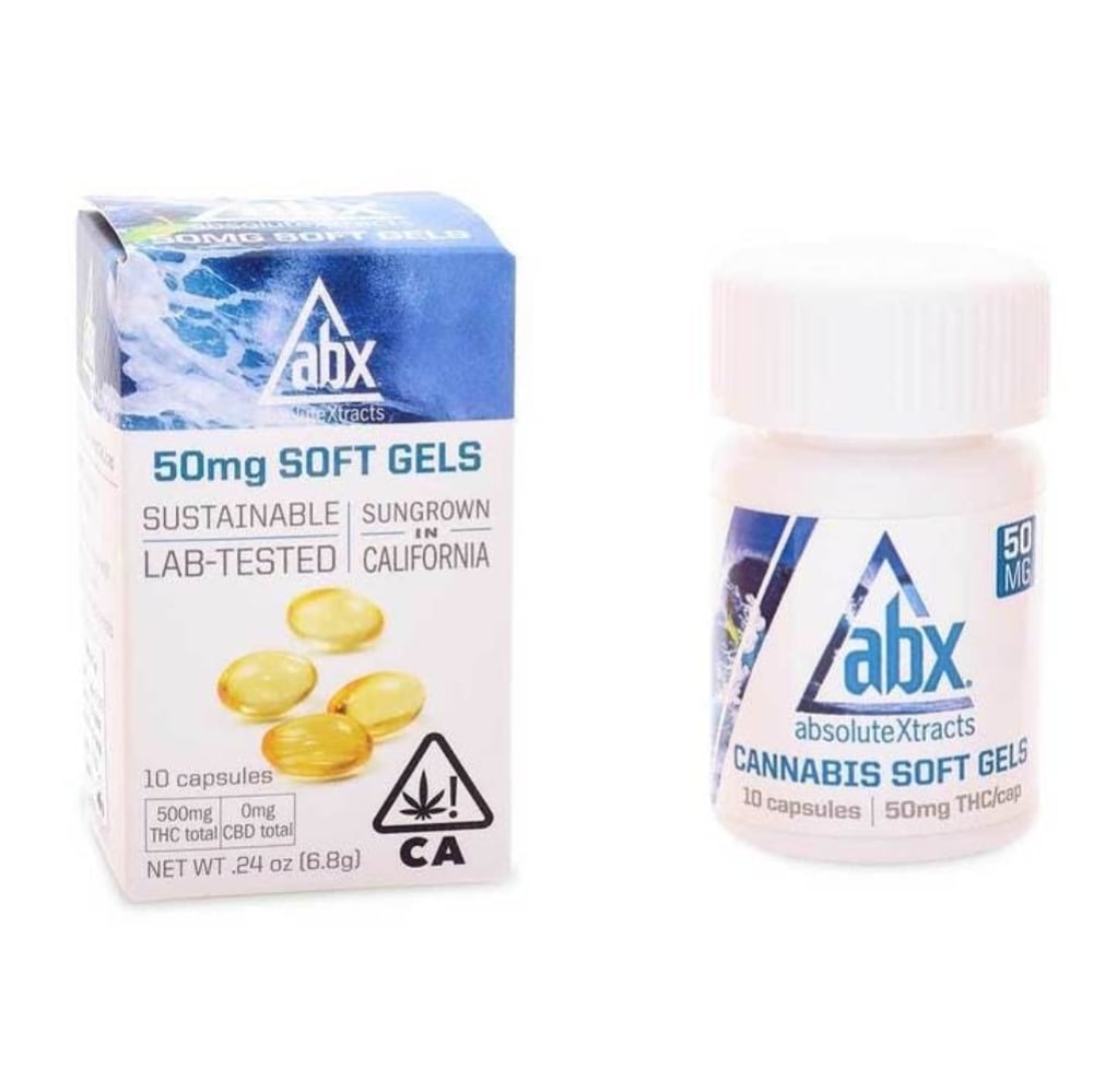 [ABX] Soft Gels - 50mg - 10 Count