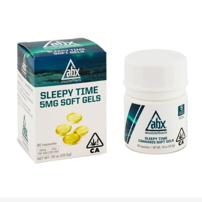 [ABX] Sleepy time Soft Gels - 5mg (30 count)