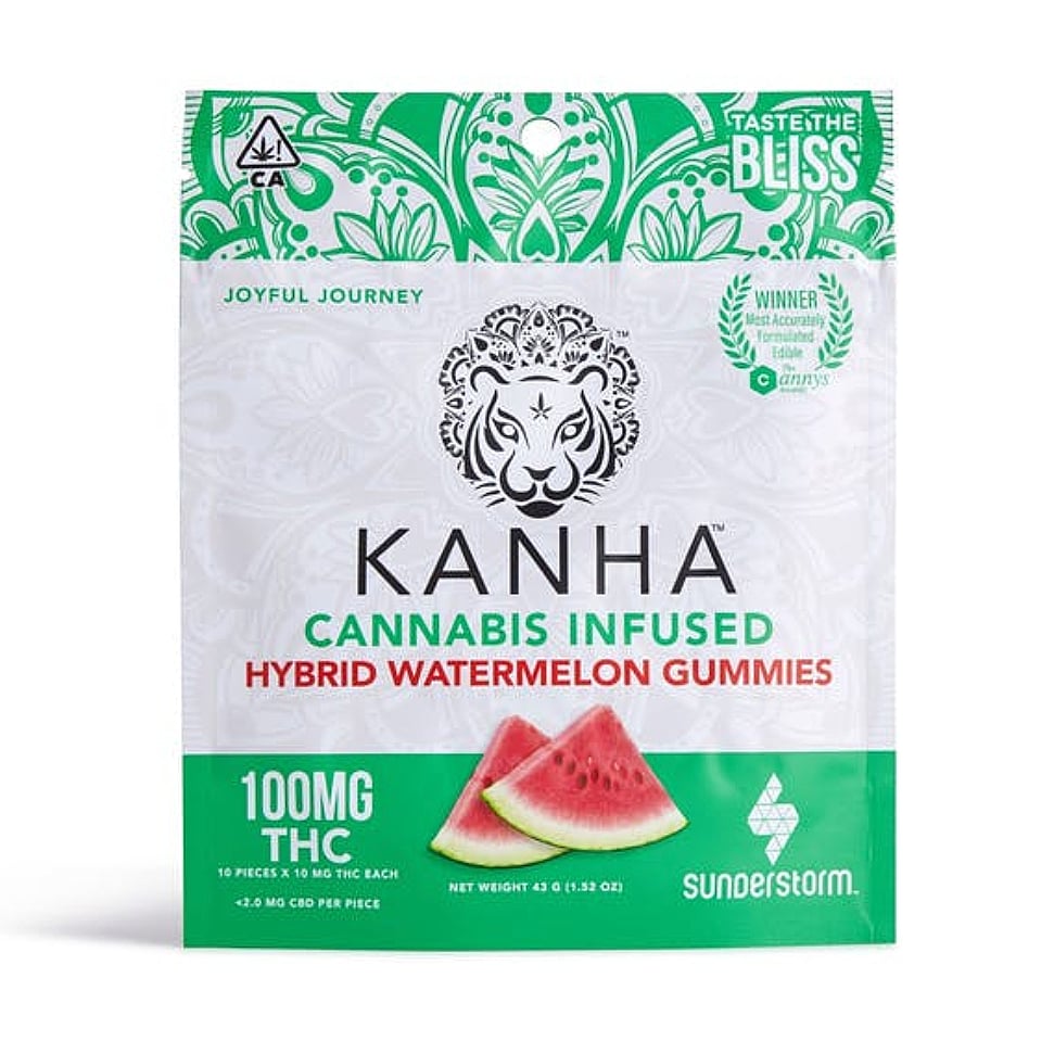 [Kanha] Gummies - 100mg - Watermelon (H)