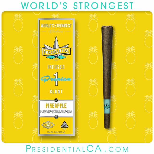 Presidential - Blunt - Pineapple - Infused Blunt - 1.5g