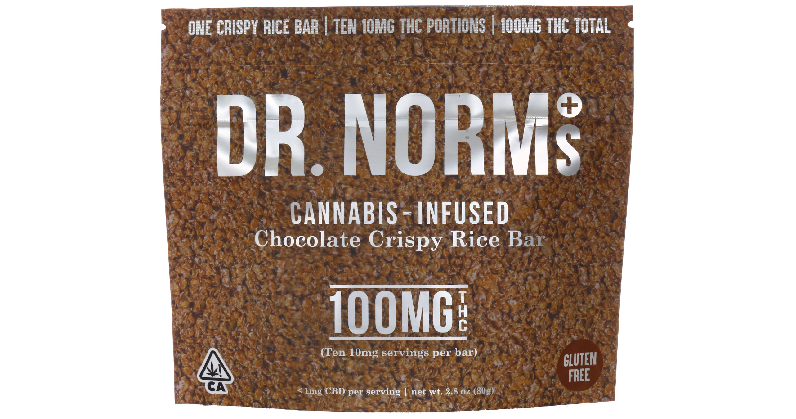 Dr norm s chocolate rice crispy bar 100mg san diego vista