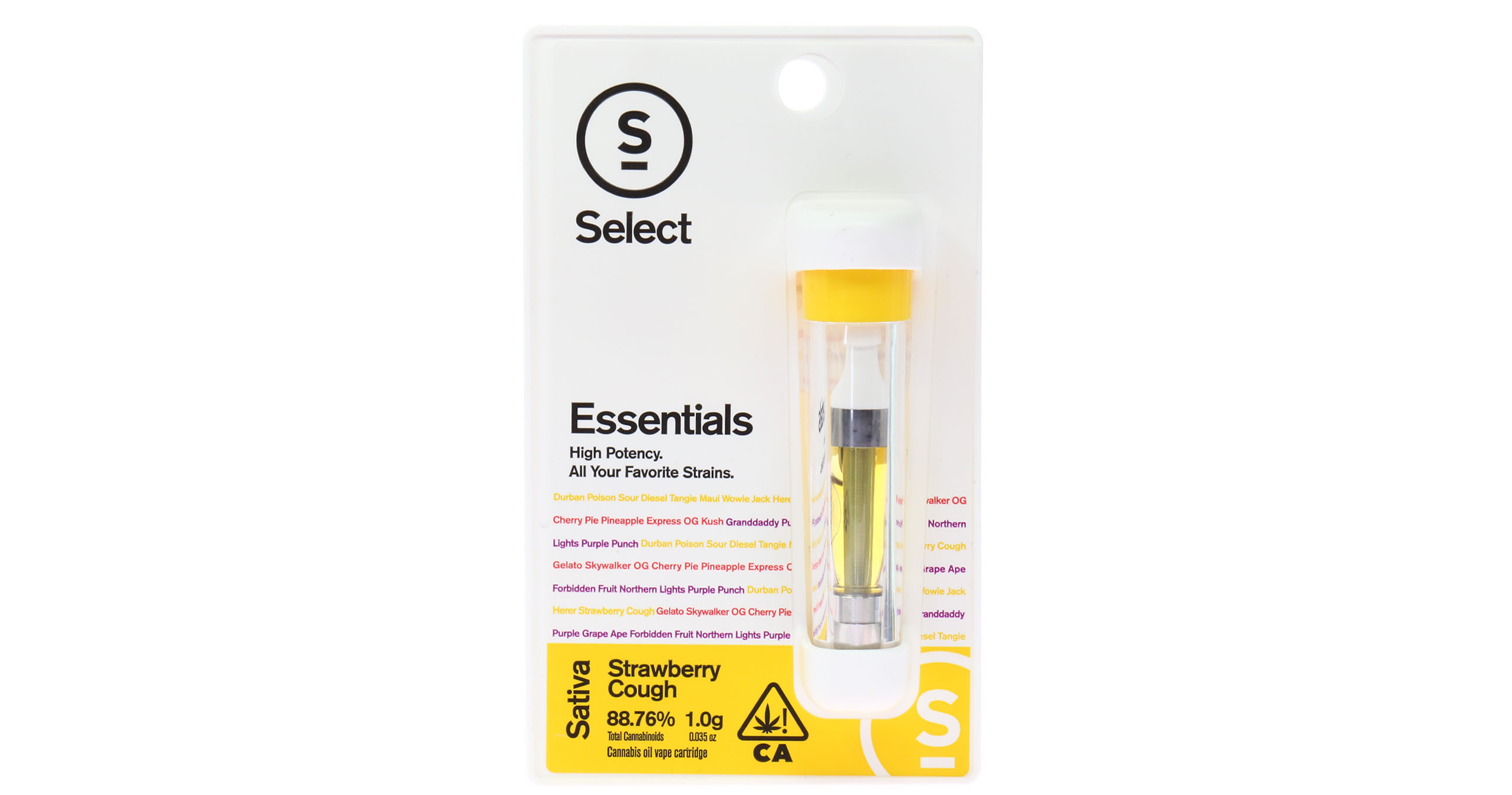 【sativa】Strawberry Cough 1ml CBD 10 Strawberry Cough Disposable 1g (Sativa) l Sauce | Piqua - OCC