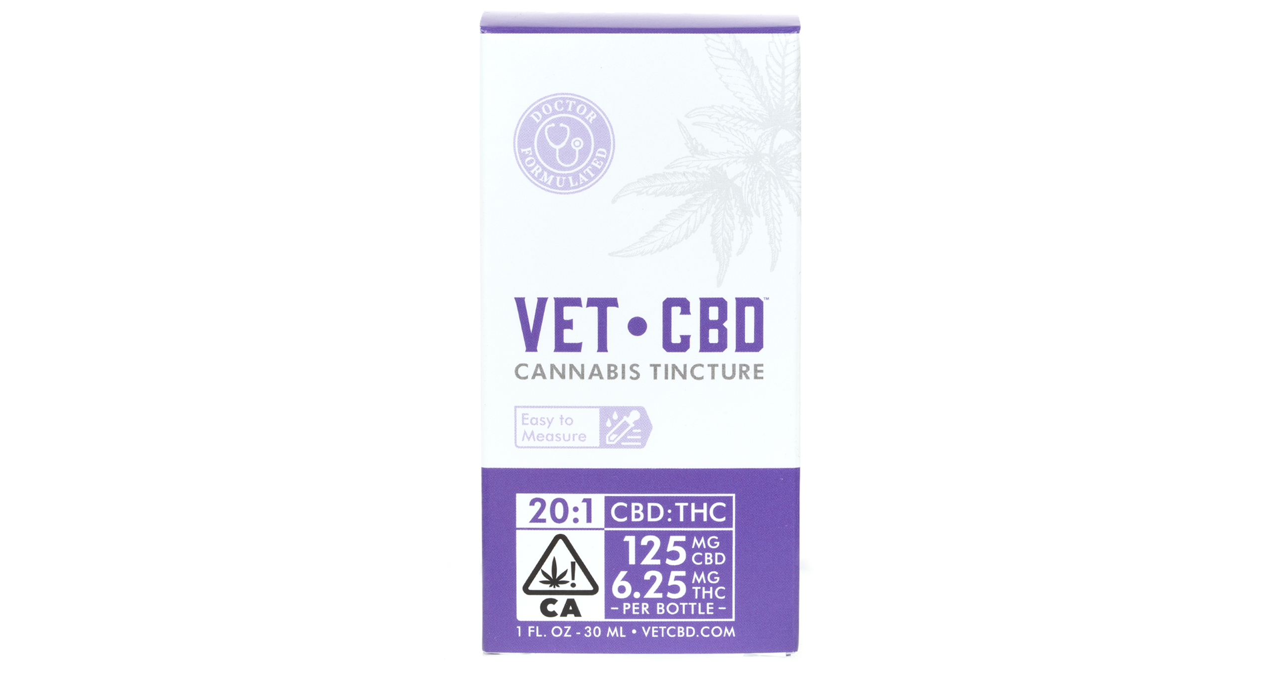 Vet CBD 125mg 201 Tincture 30ml San Diego, Vista & Imperial