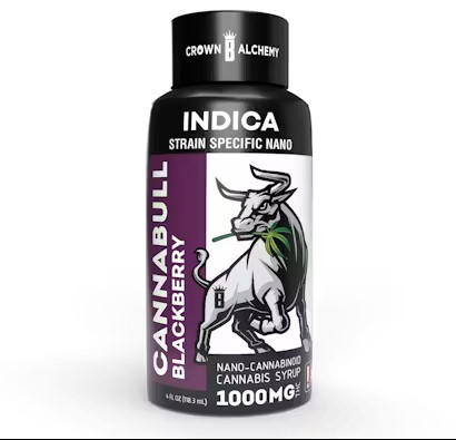 Cannabull Blackberry THC Syrup 1000mg