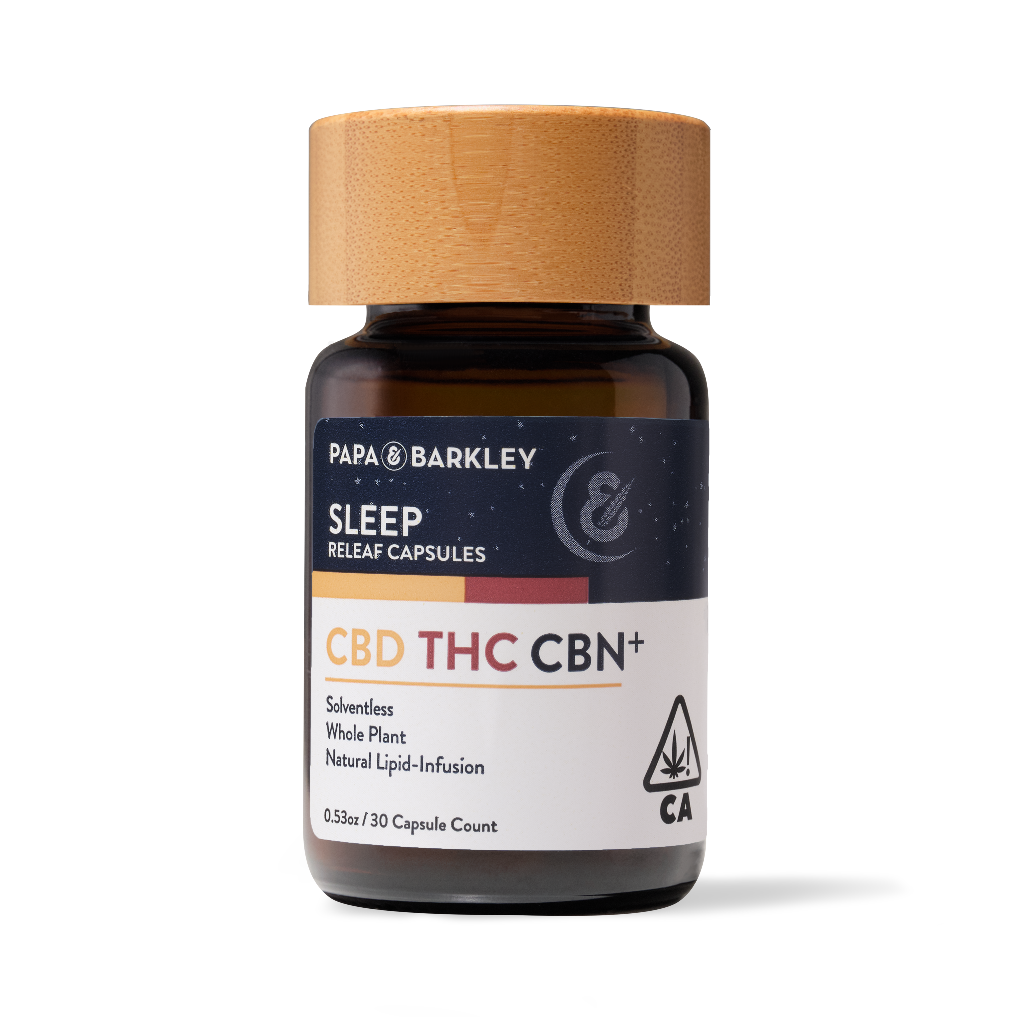 Capsules: Sleep 1:1:1 CBD:THC:CBN (30 count) - 210mg