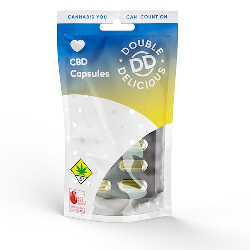 Double Delicious | CBD RSO Capsules | DOH | 10pk | 100mg CBD