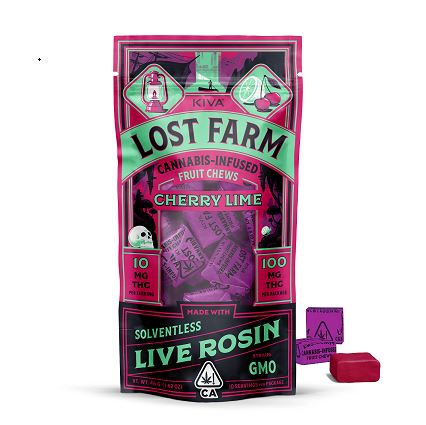 Kiva: Lost Farm - Cherry Lime - Chews - Kiva Confections