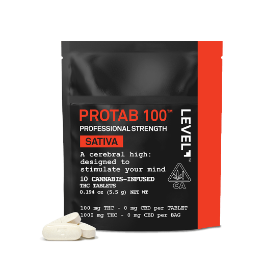 LEVEL: SATIVA PROTAB 1000MG - LEVEL BLENDS