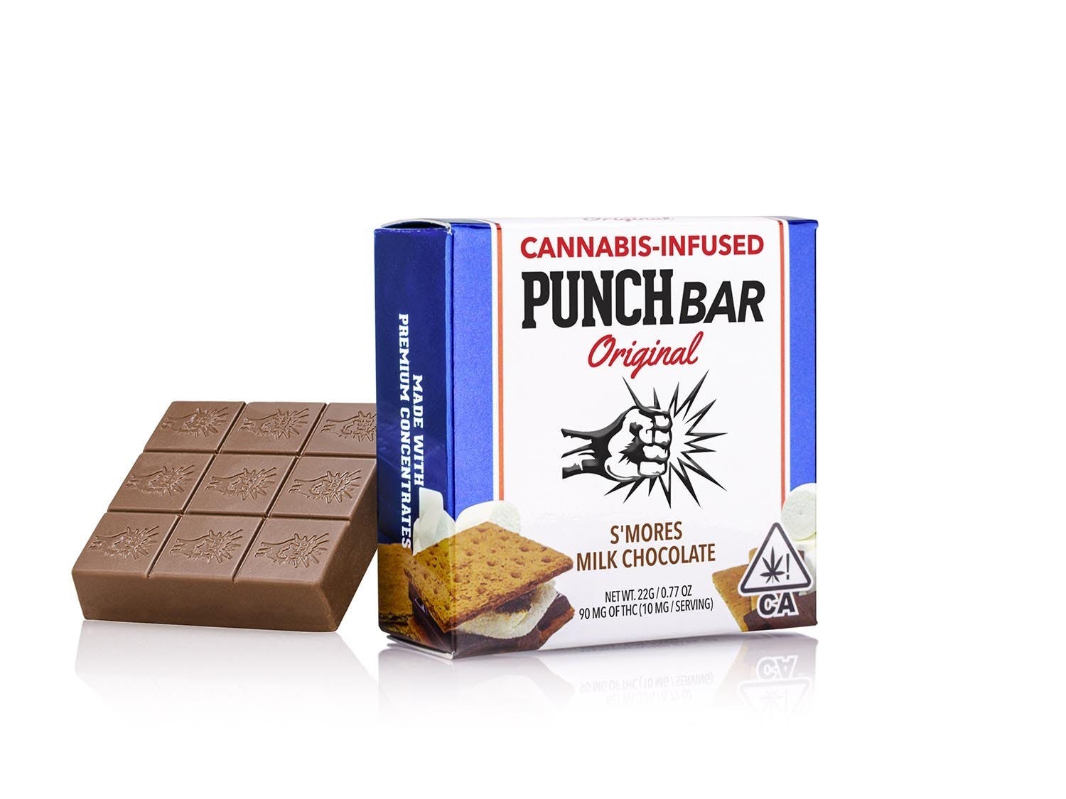 MILK CHOCOLATE 100MG - PUNCH EDIBLES