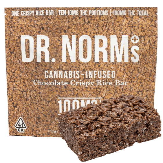 [Dr. Norm's] Rice Crispy Treat - 100mg - Chocolate
