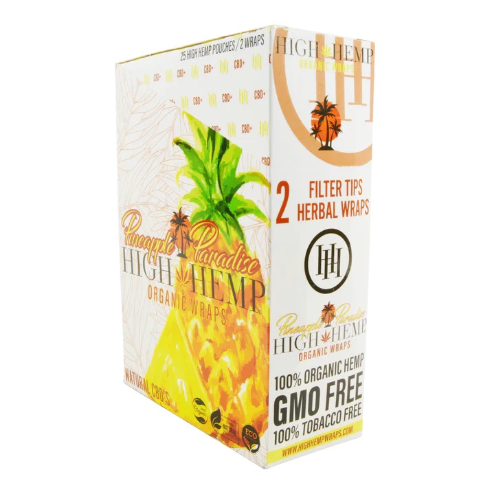 High Hemp - Pineapple Paradise - Hemp Wraps