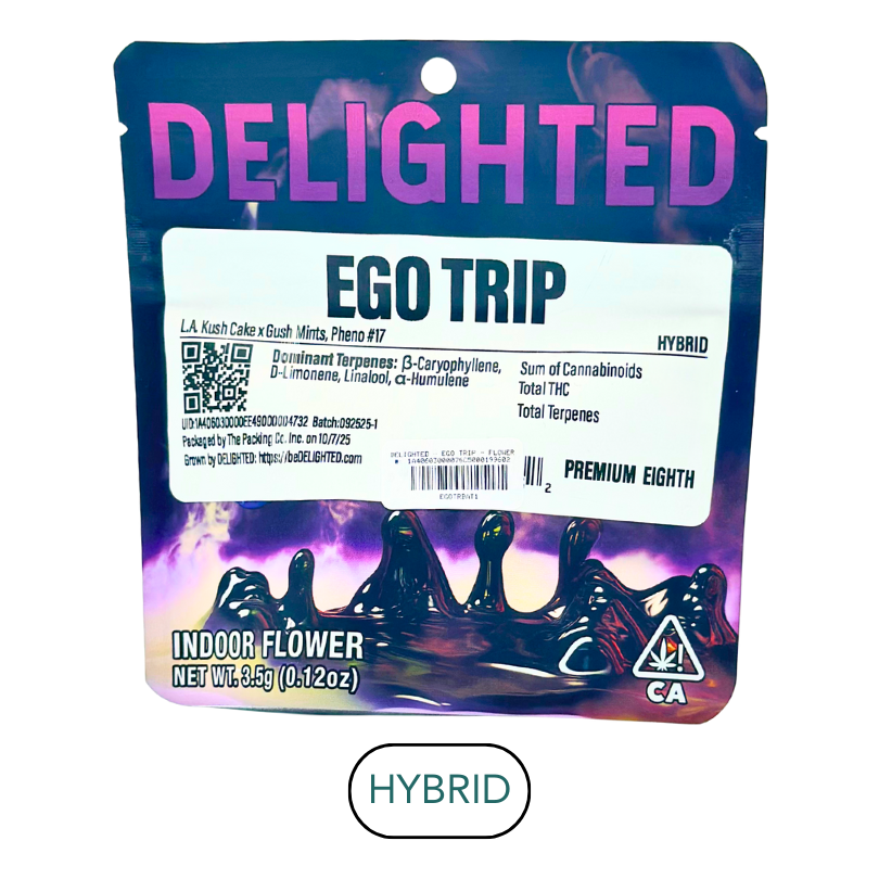 Delighted - Ego Trip - Flower - 3.5g