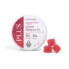 PLUS Raspberry 1:1 Gummies