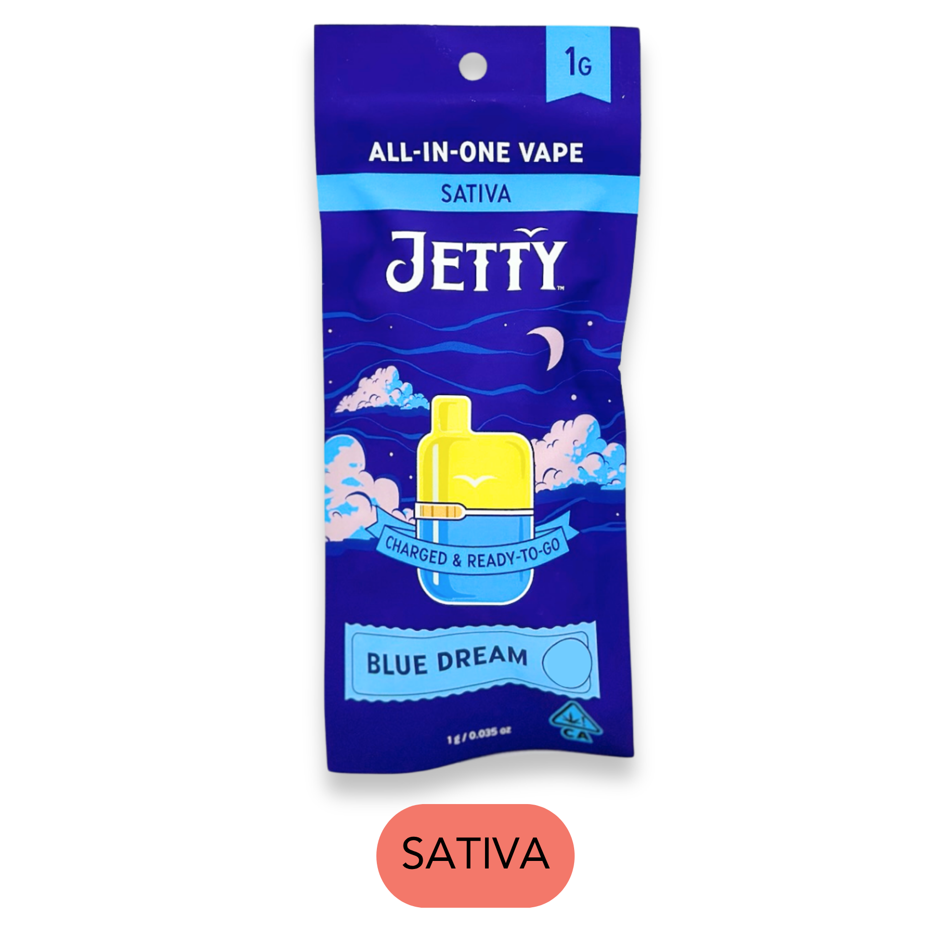 Jetty - High THC - Blue Dream - RTU - 1.0g