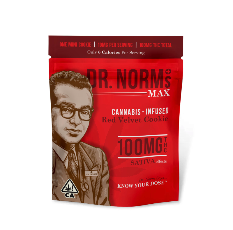 Dr. Norm's MAX Red Velvet (S) Cookie Single 100mg