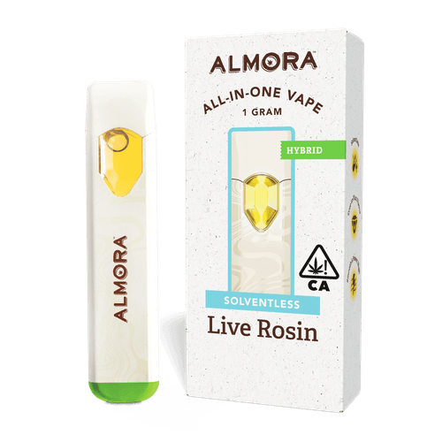 Almora Farm | Dispoable | Solventless Live Rosin | Purple Trainwreck | 1g