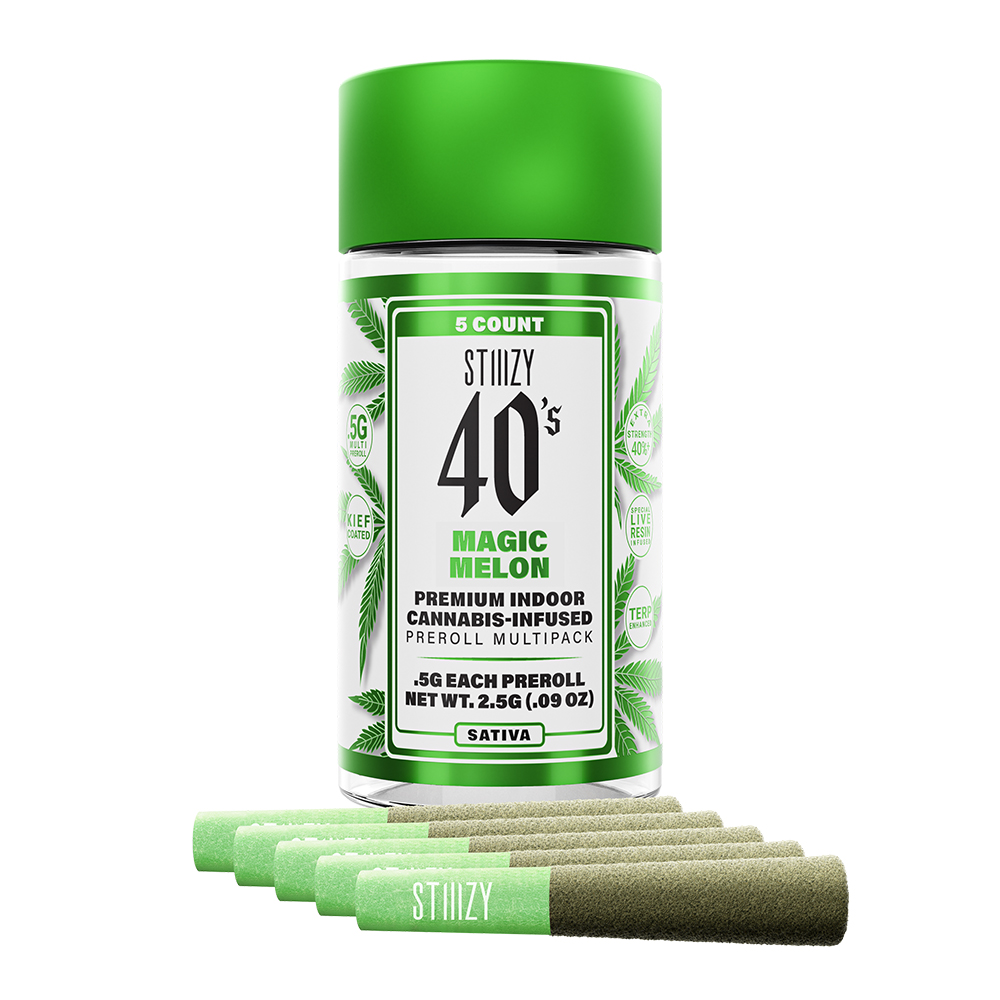40's Infused Preroll 5pk 2.5g - Magic Melon (S)