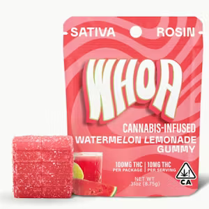 Whoa - Edibles - Rosin - Watermelon Lemonade - 100MG