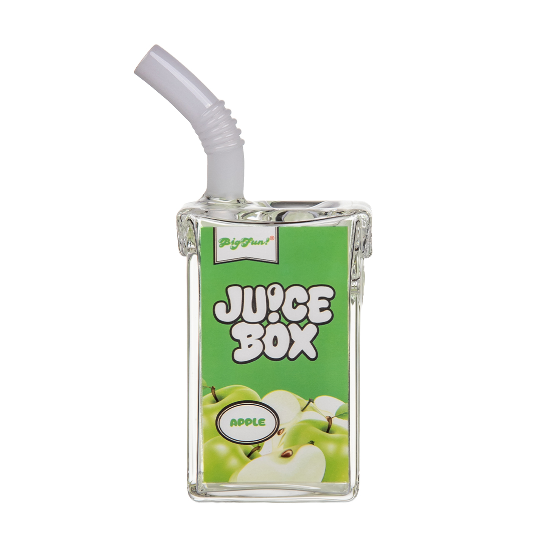 APPLE JUICE BOX BUBBLER - BIGFUN!