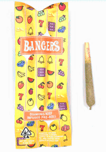 BANGERS - Pineapple OG Infused - 1.2g - Preroll