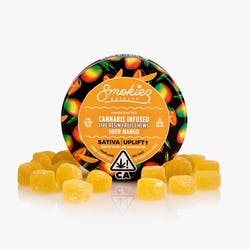 Smokiez - Live Resin - Sour Mango - Gummies - 20pk - 100mg