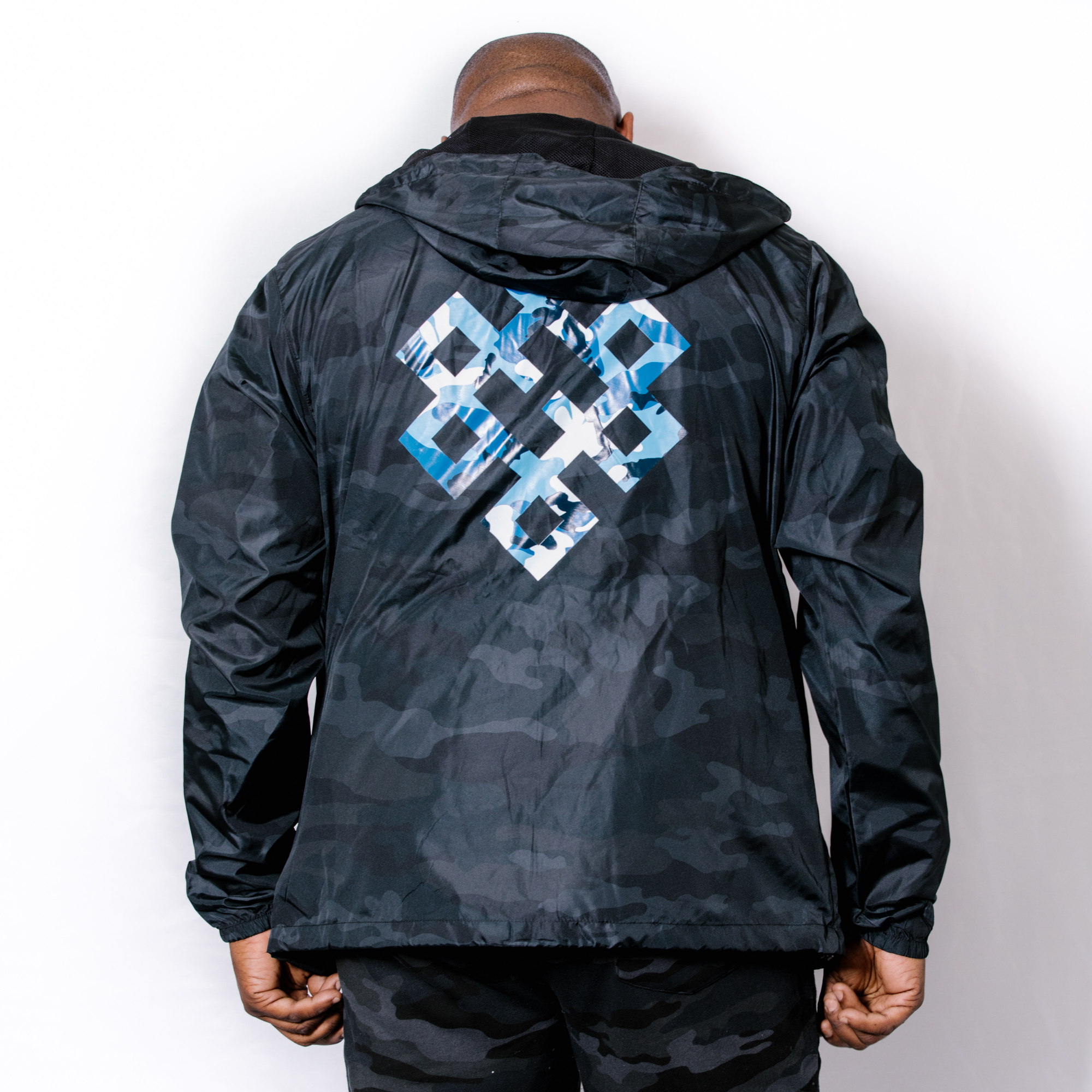 Haven - Camo Black Windbreaker (XS)