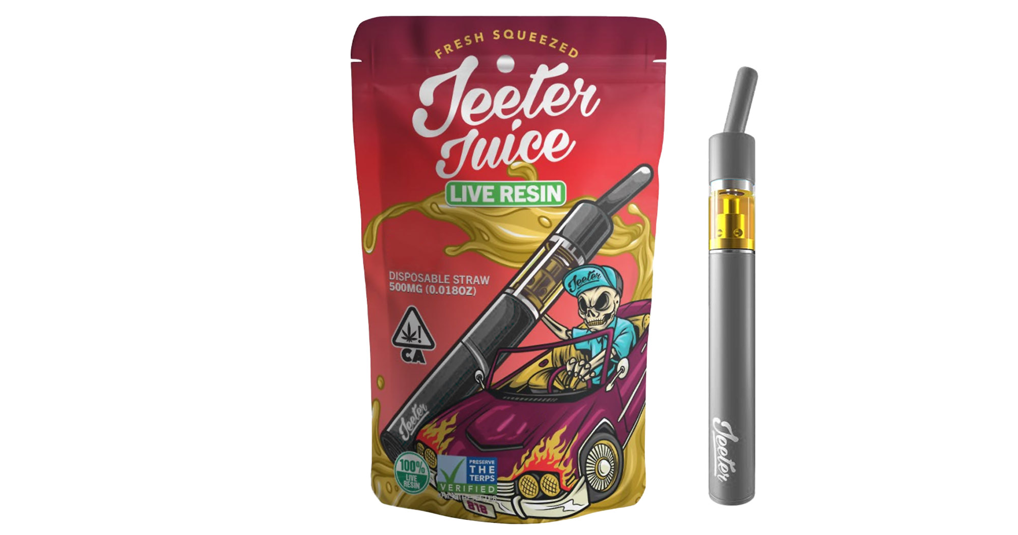 Mission Valley Jeeter Peach Cobbler Live Resin DVP 0.5g San