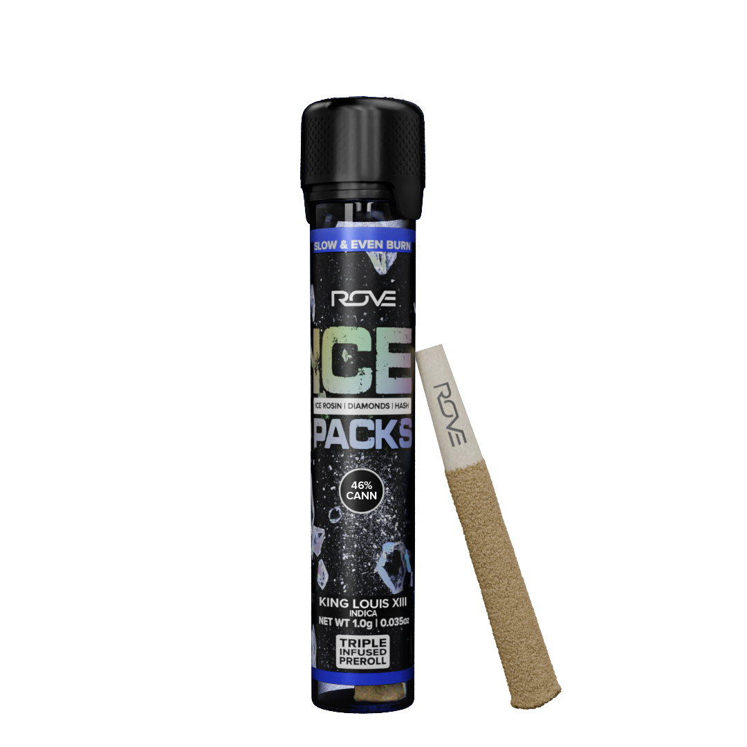 Green Room グリーンルーム Kings キングス 17g 送料無料 ROVE King Louis XIII 1g Infused Ice Pack Preroll Prerolls