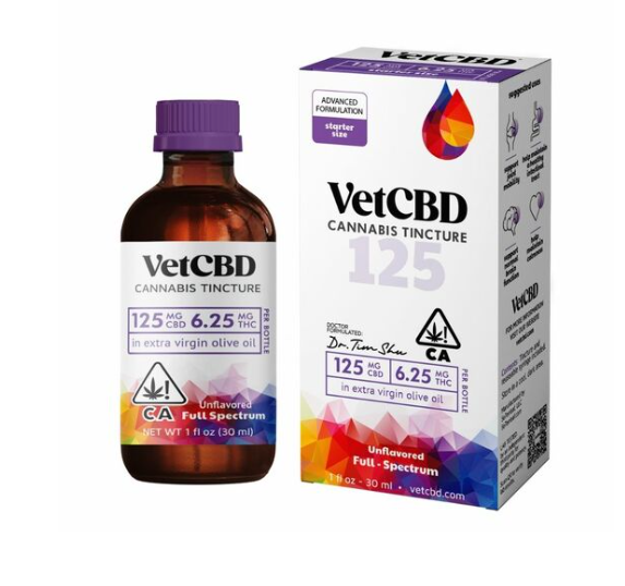 Vet CBD - Tincture: 20:1 (125mg) - 30ml