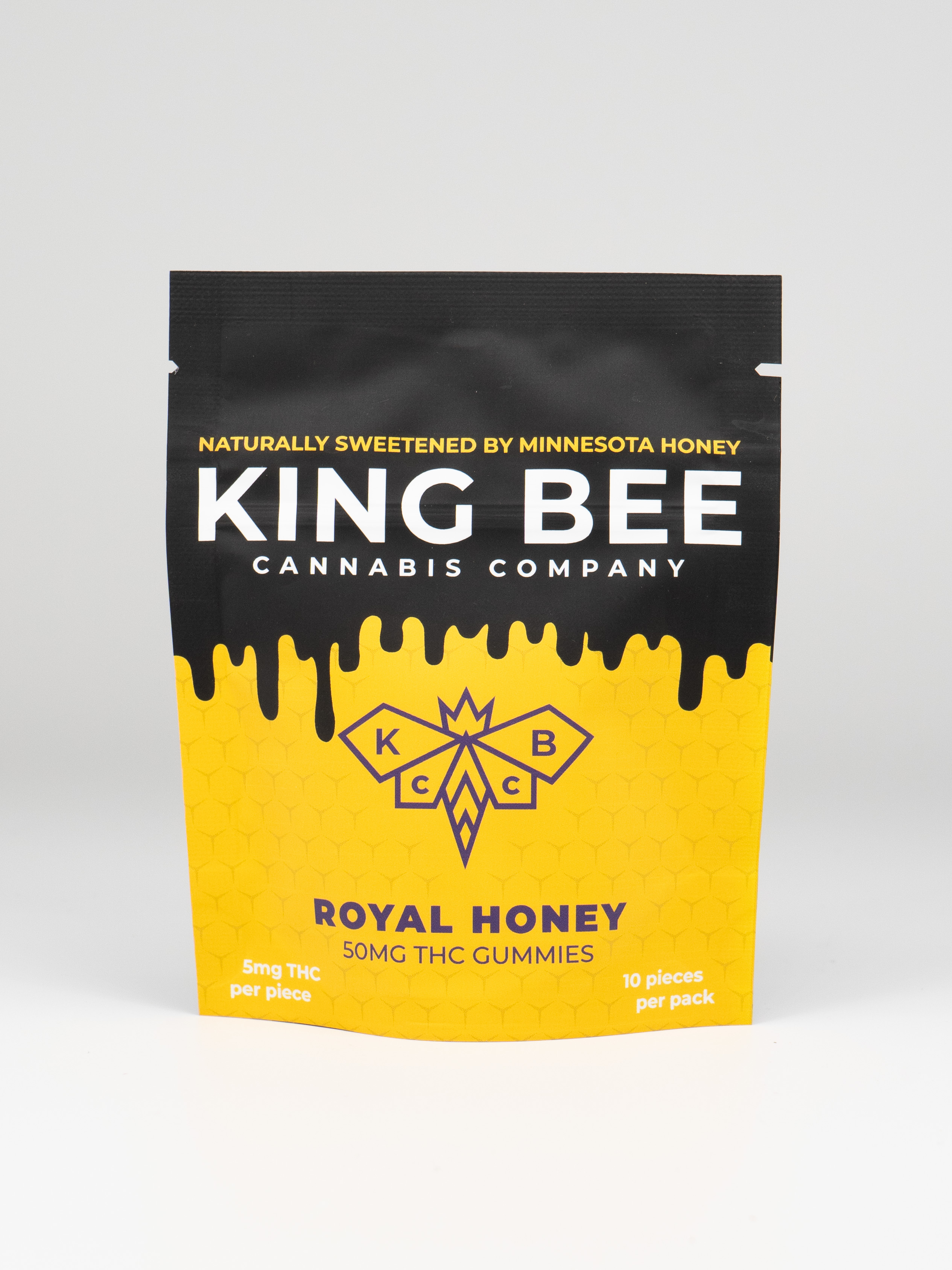 King Bee | Royal Honey THC Gummies | 50mg THC