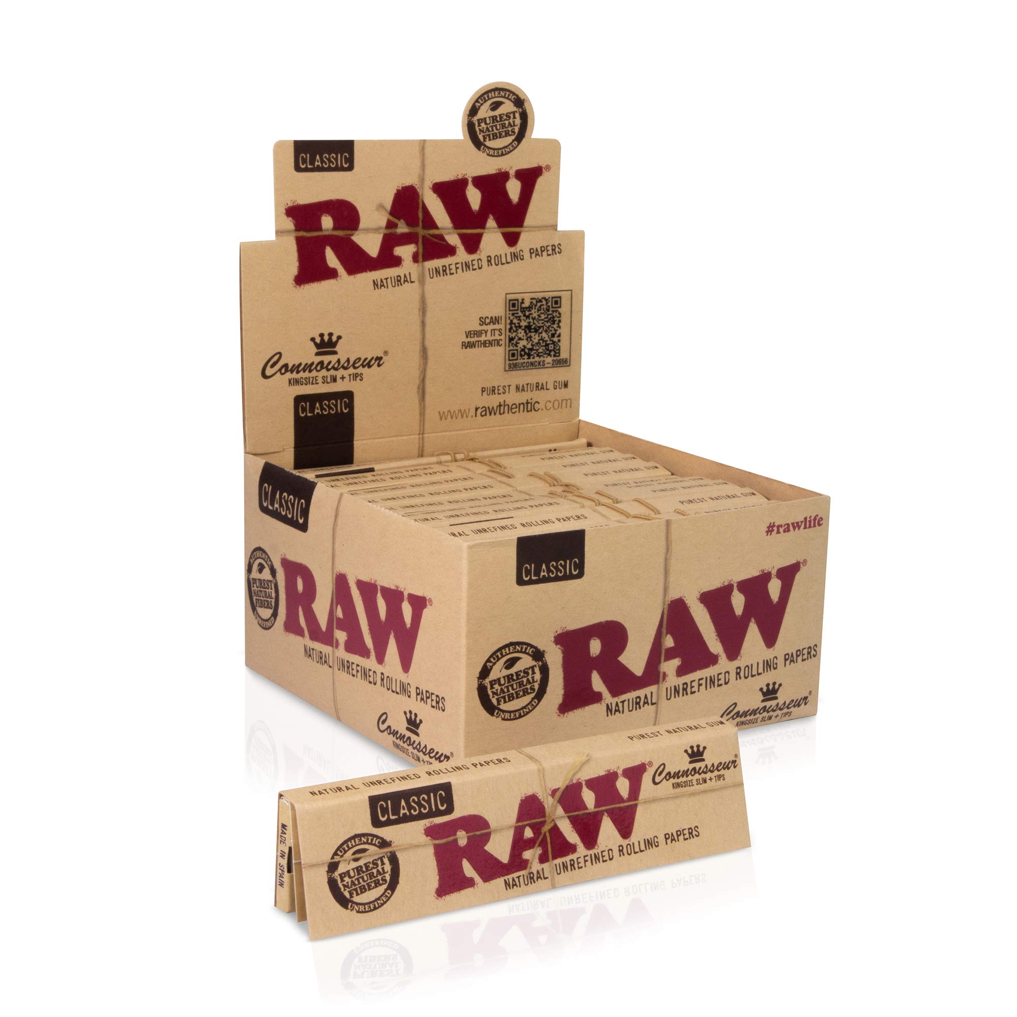 Organic Raw Connoisseur King Papers