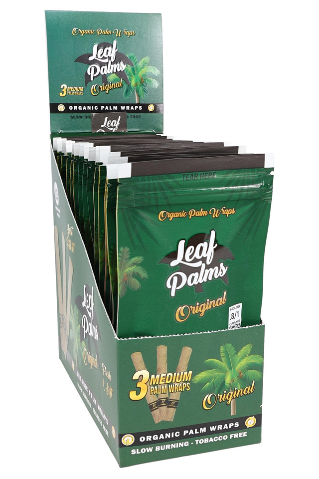 [Leaf Palms] Organic Palm Wrap - 3 Pack - Original