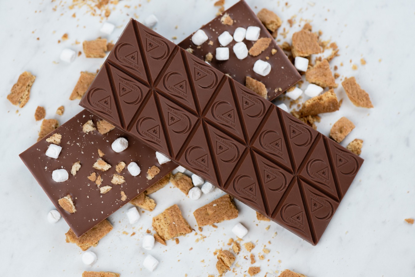 S'mores Milk Chocolate Bar | Coast Cannabis | 100mg (20pk)