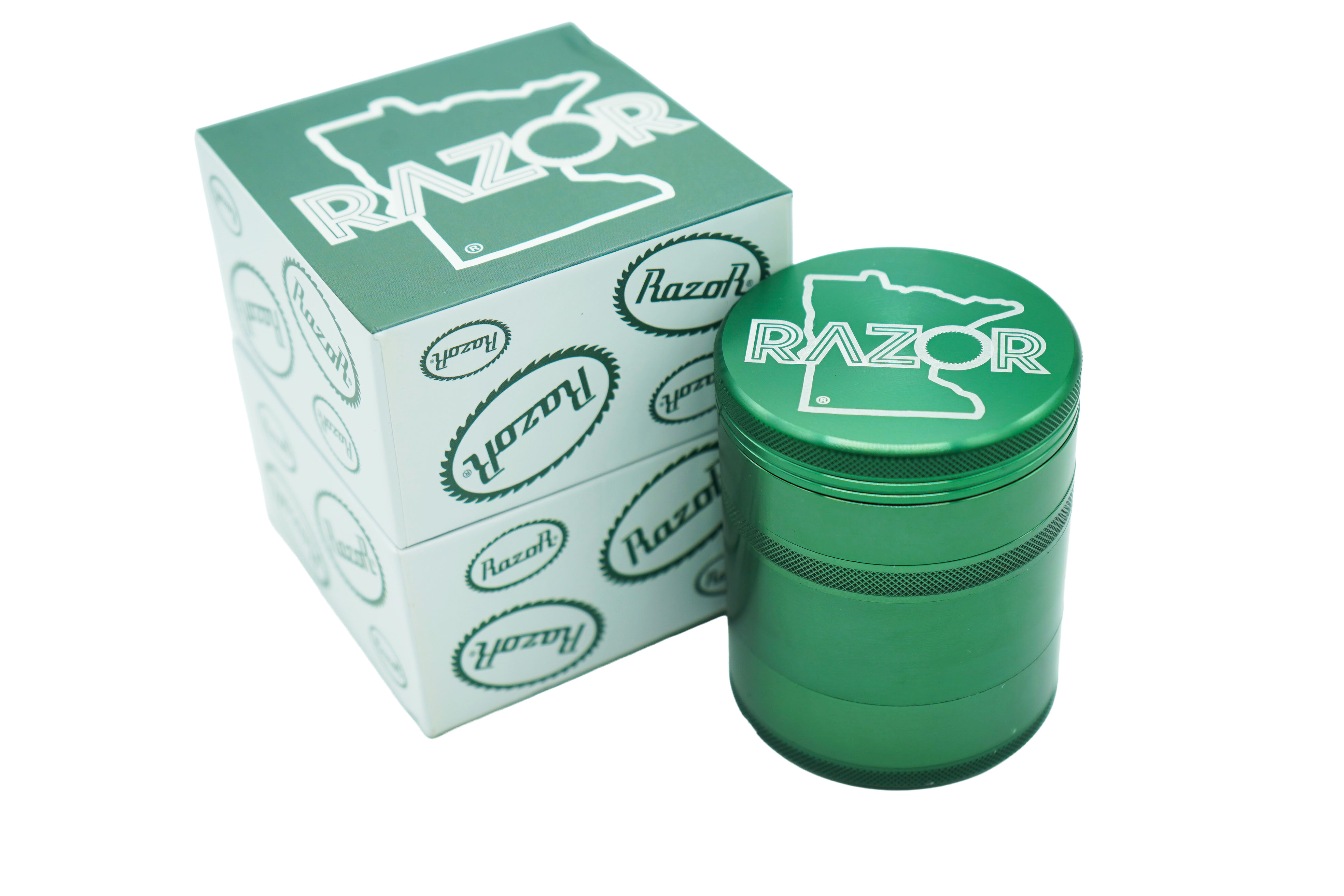 MN Legit | Razor 6-pc Grinder | 63mm | Green