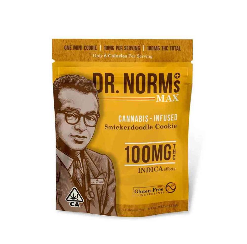 Dr. Norm's MAX Snickerdoodle (I/H) Cookie Single 100mg