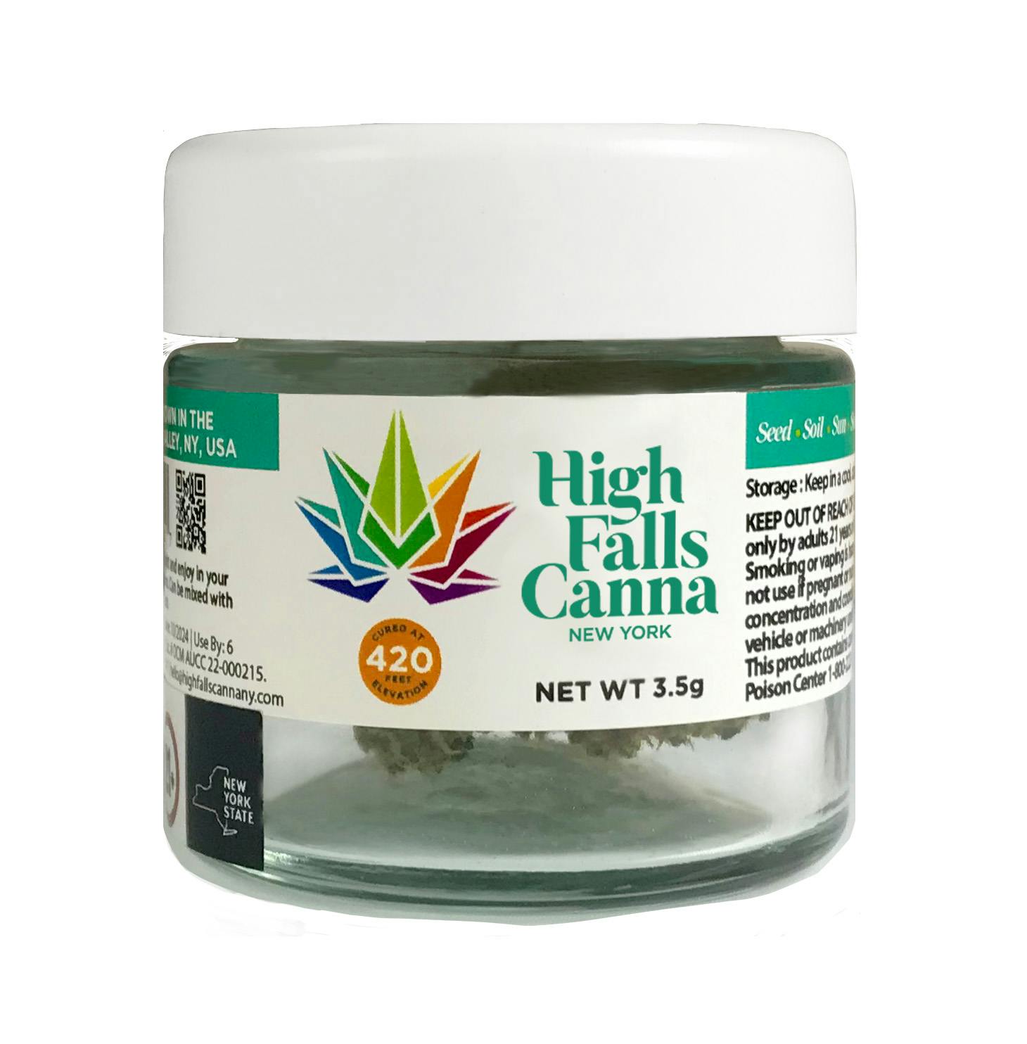 Killer Queen 3.5g Flower Jar | High Falls Canna