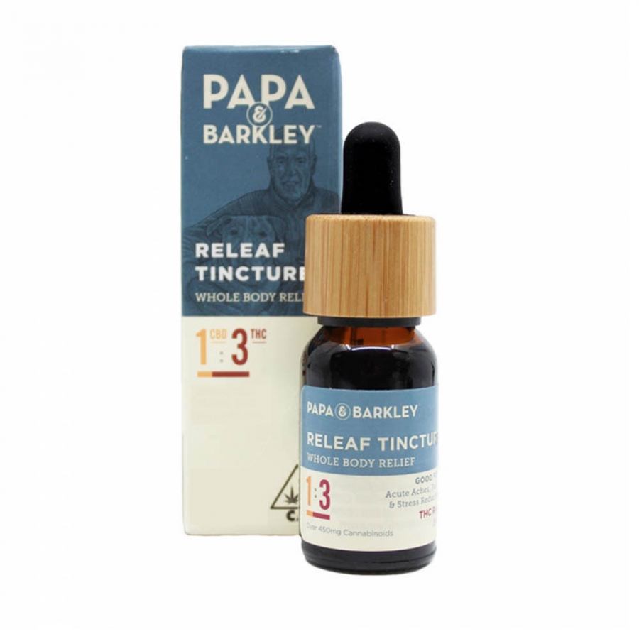 Papa & Barkley - 1:3 Releaf Tincture THC Rich 30ml 675mg