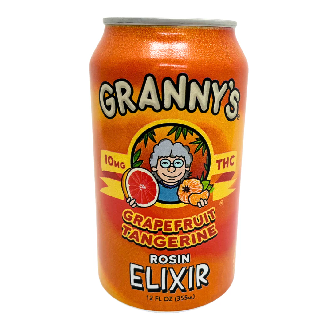 Granny's | Grapefruit Tangerine THC Elixir Beverage | 10mg THC