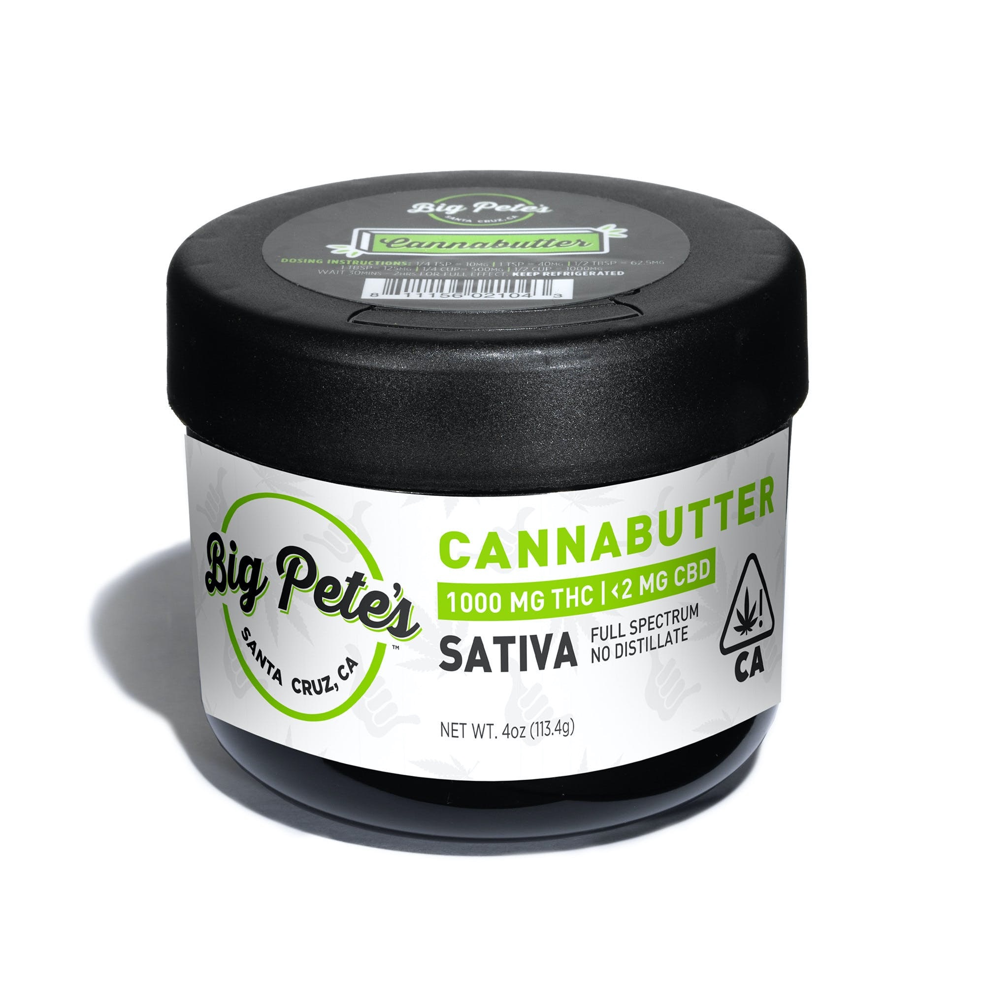 Big Pete's - Edible: Cannabutter (Sativa) - 1,000mg