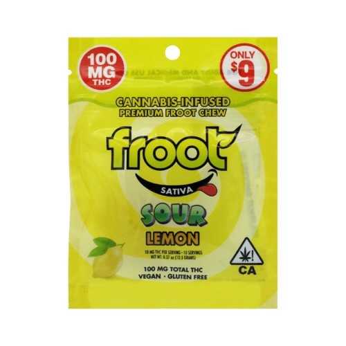 Froot Sour Lemon 100mg Gummy
