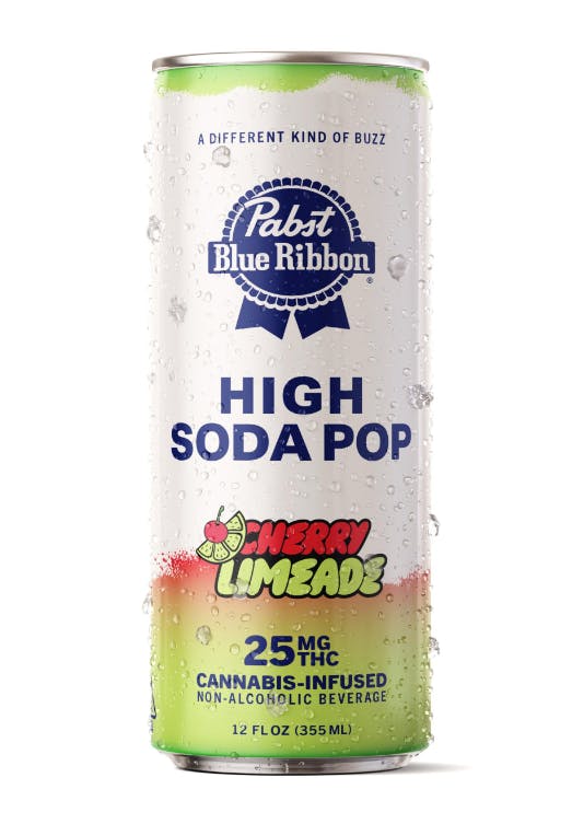 Pabst High Soda 25mg Cherry Limeade