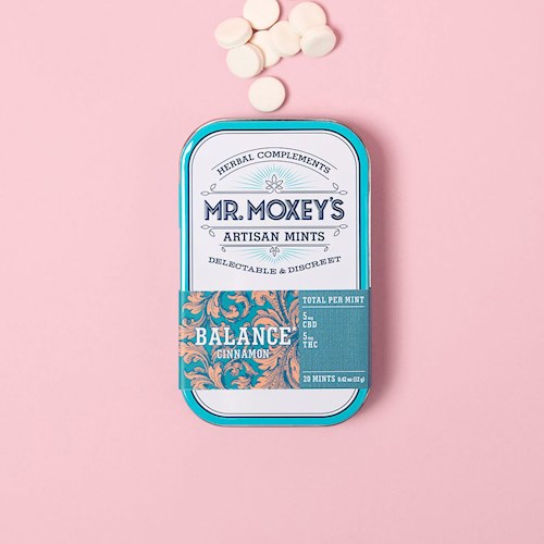 Mr. Moxey's | Balance | Cinnamon Mints | 1:1 100mg THC : 100mg CBD