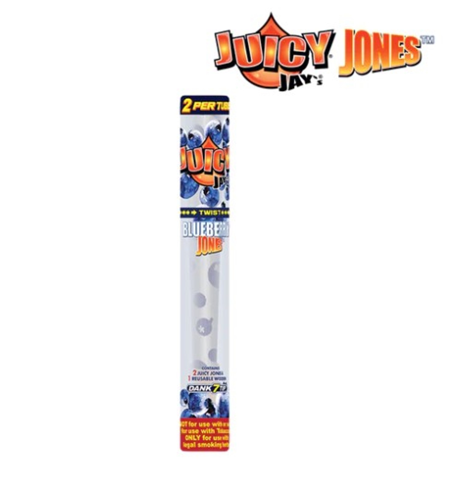 Juicy Jay's Cones Blueberry Jones Cones 2pk GreenStone
