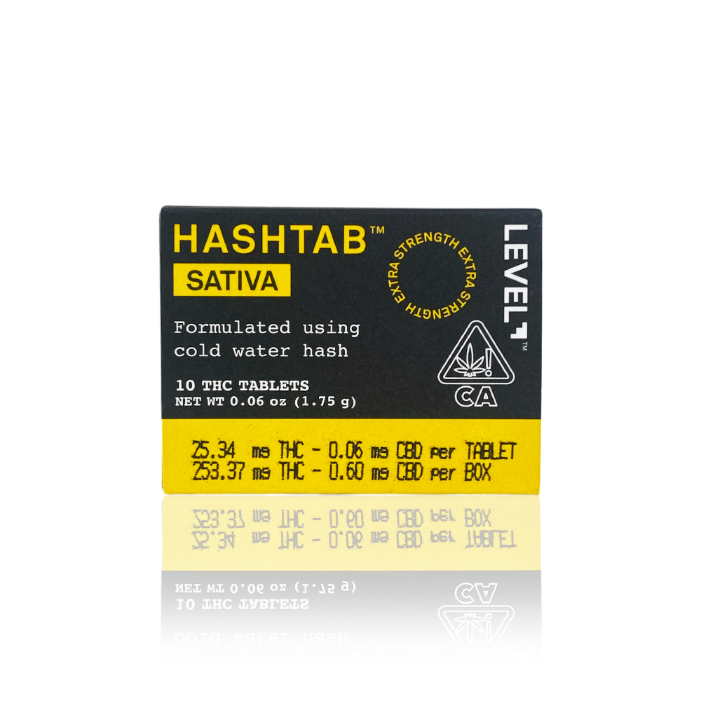 LEVEL - Capsule - Sativa - Hashtab - 10-Pack