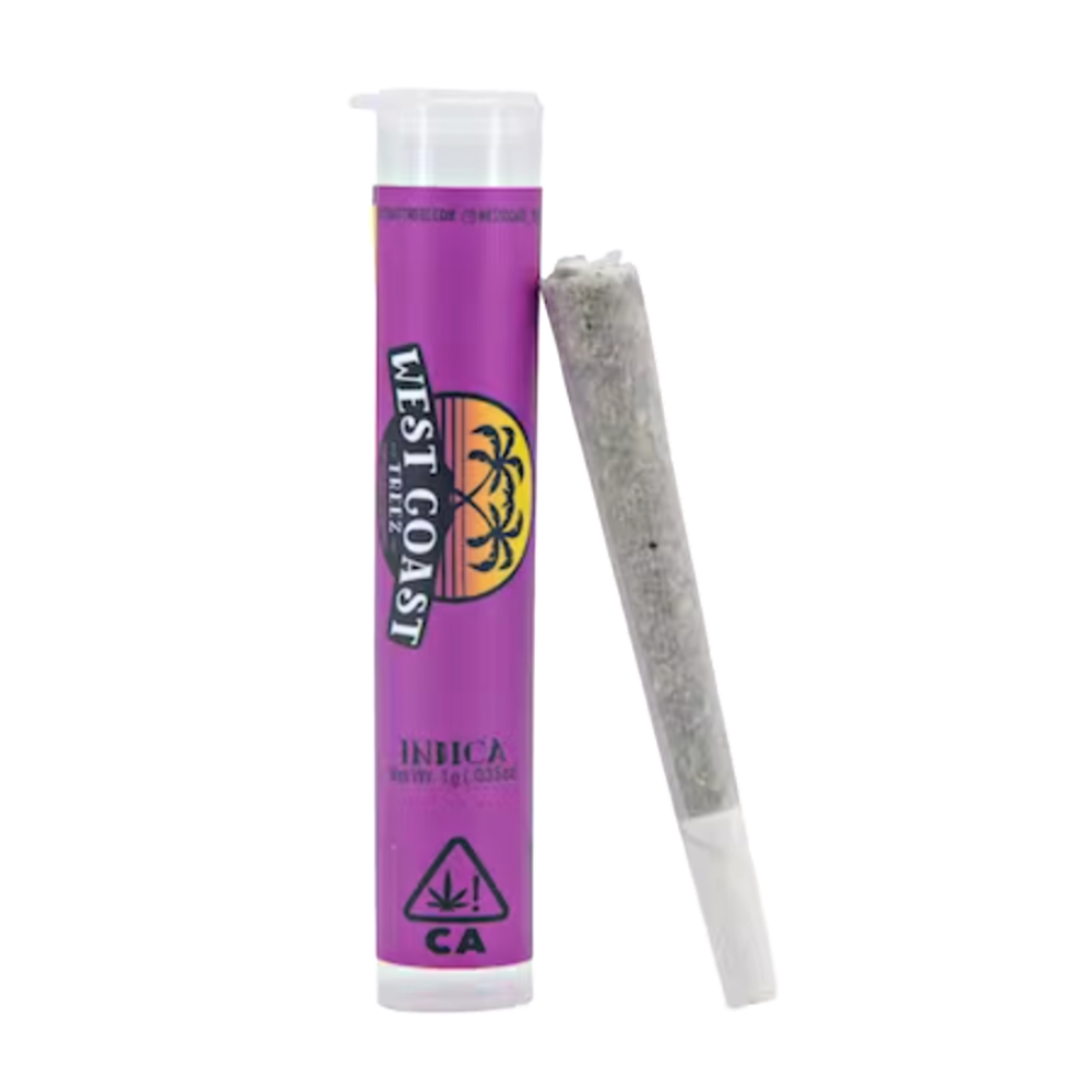 West Coast Treez Preroll 1g - Blue Gelato (I)