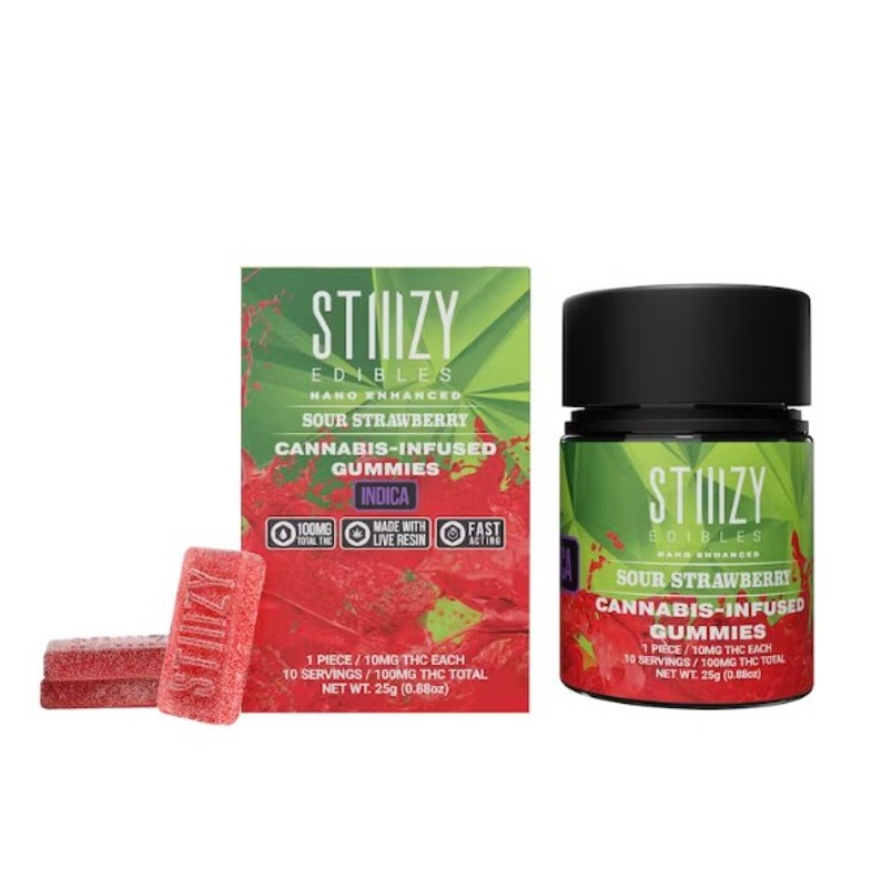 STIIIZY - Sour Strawberry - 100mg