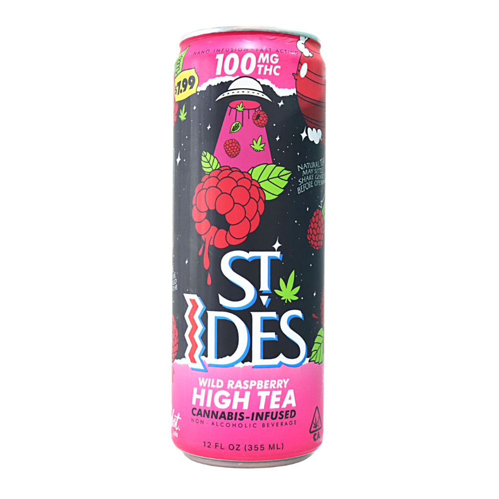 St. Ides High Tea 100mg - Wild Raspberry (H)