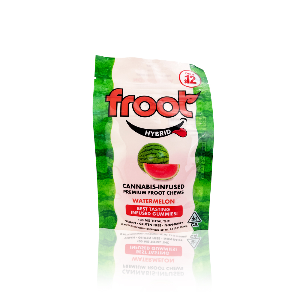 FROOT - Edible - Watermelon - 10-Pack - Gummies - 100MG