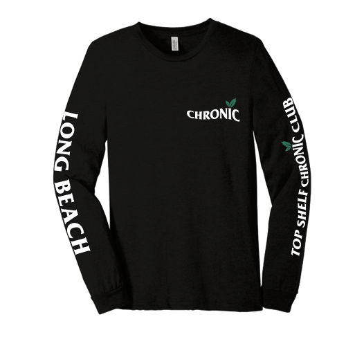 CHRONIC - Top Shelf Chronic Club LS Tee Small- Non Cannabis