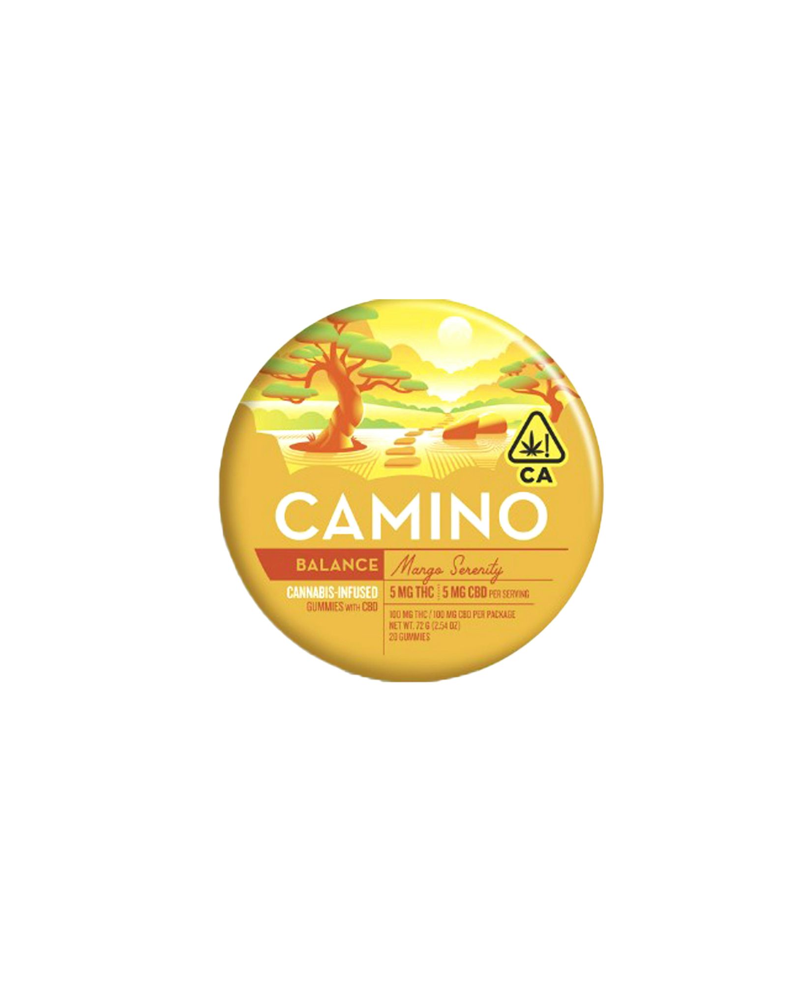 Mango Serenity 1:1 (THC:CBD) | 20pk | 100mg